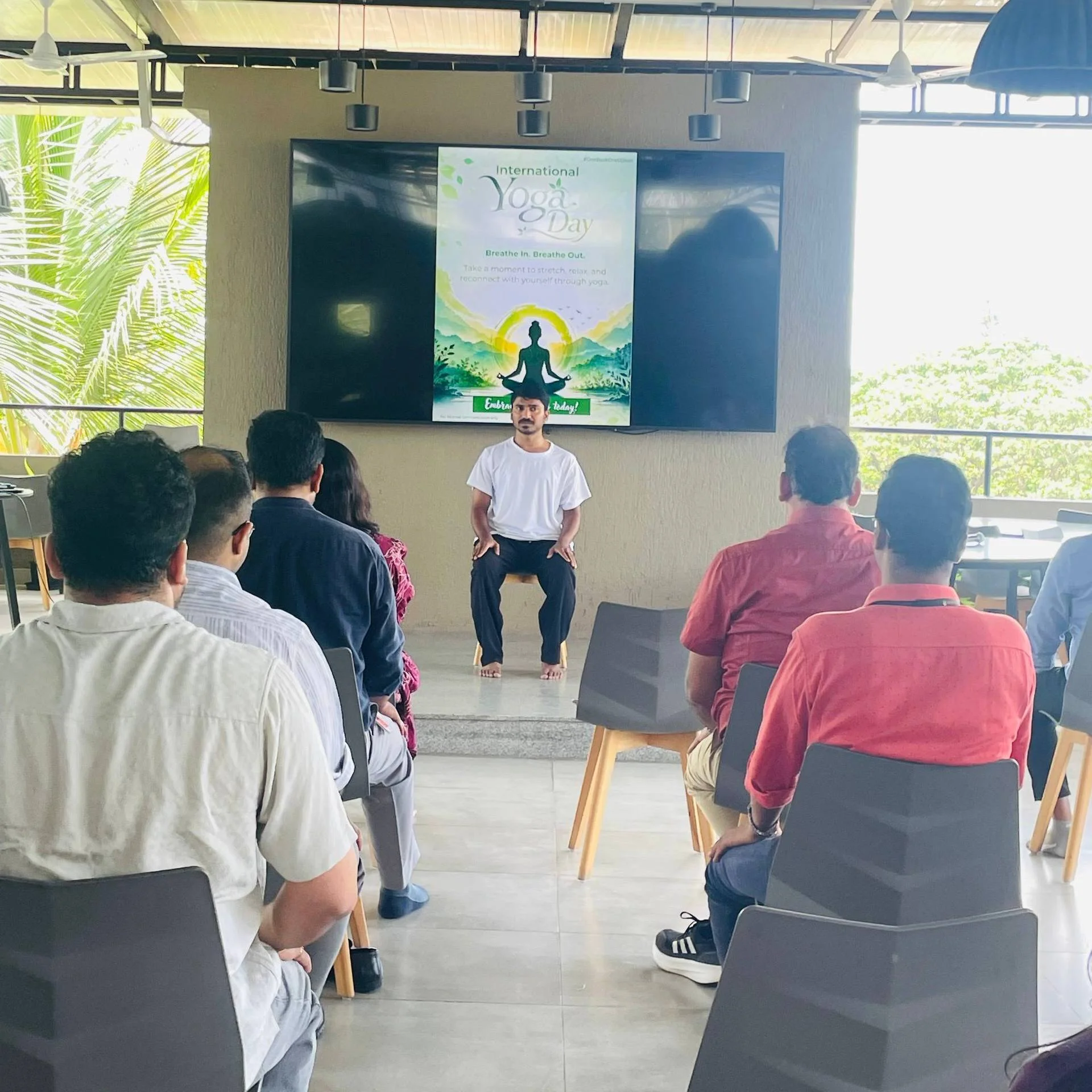 Corporate Yoga in Bangalore